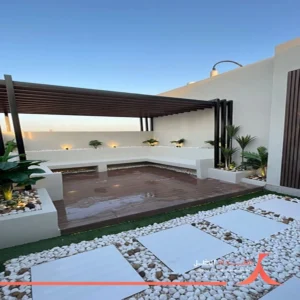 مظلات جلسات خارجية في الرياض