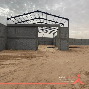 تركيب هناجر ومستودعات