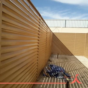 تركيب سواتر شرائح حديد الرياض